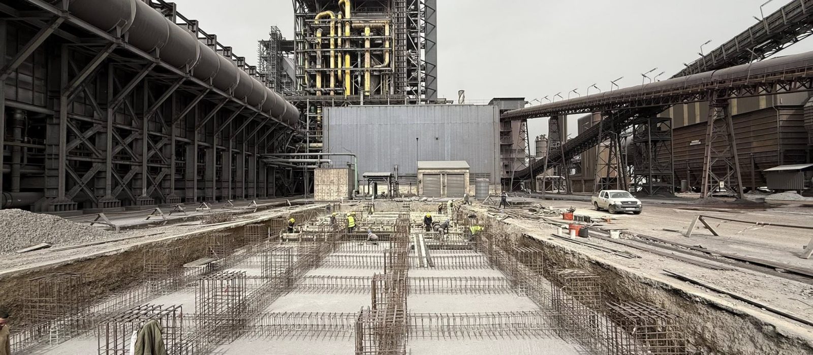 Lancement des travaux de fondations pour le projet de réhabilitation de la structure tubulaire à Bellara